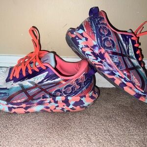 EUC Asics Noosa Tri 13 Running Shoes Womens Size 9 Multicolor 1012A898